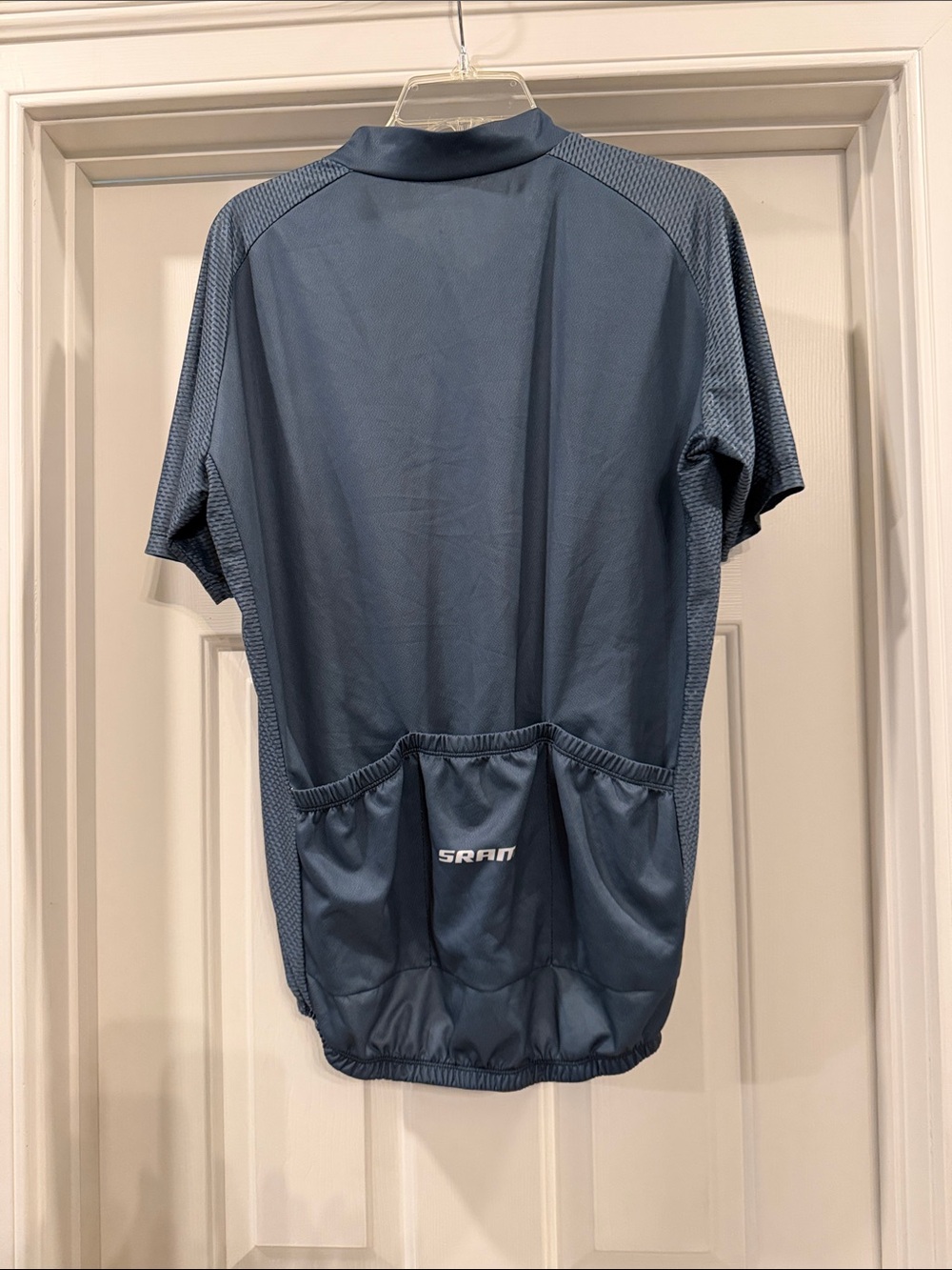 SRAM Blue-gray Cycling Jersey with Full Zip - Picture 2 of 8